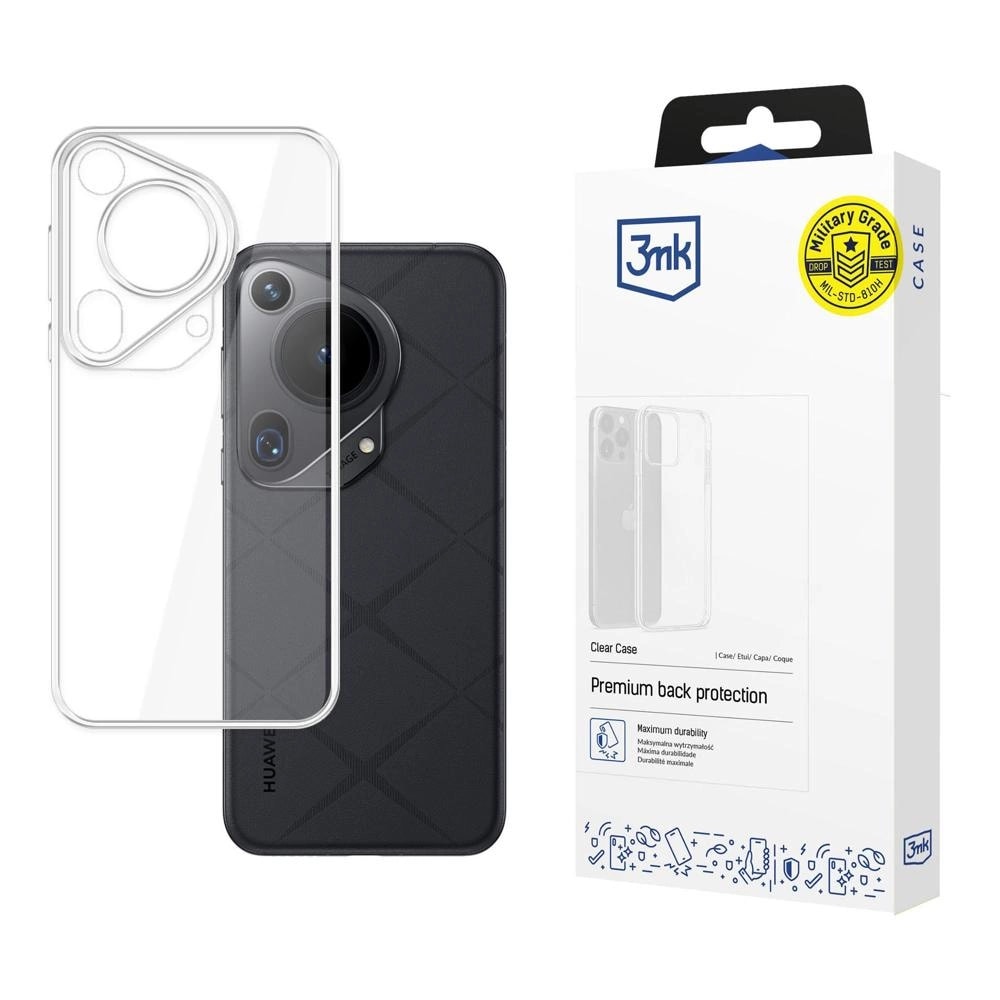 3mk Clear Case For Huawei Pura 70 Ultra Transparent