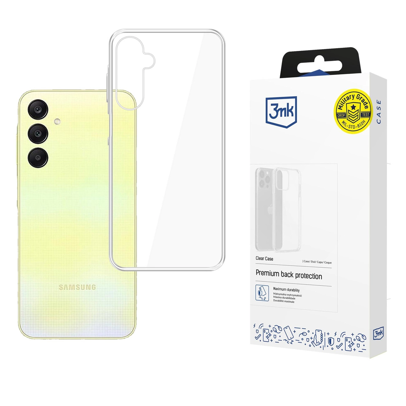 3mk Clear Case For Samsung Galaxy A26 5G Transparent