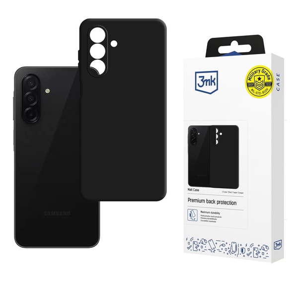 3mk Matt Case For Samsung Galaxy A26 5G Black