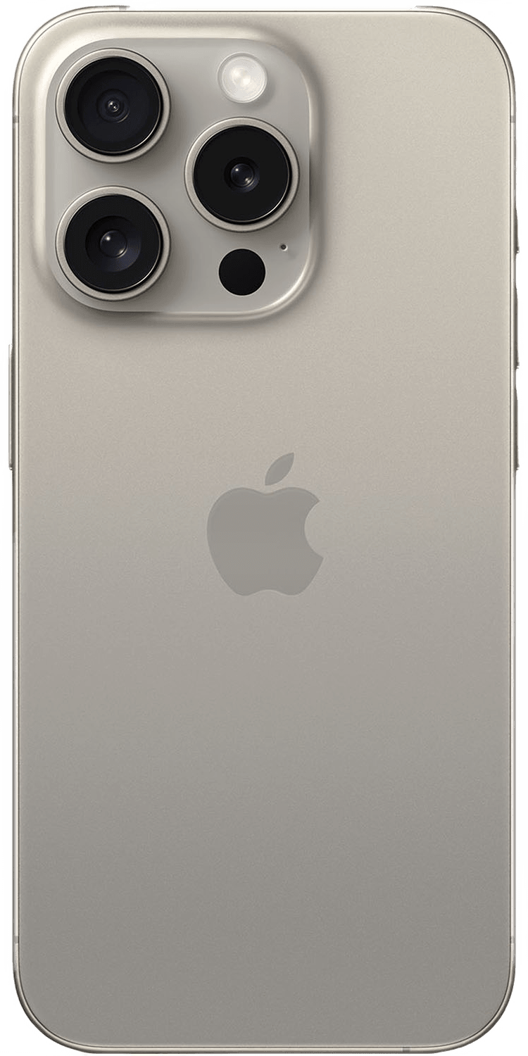 Apple iPhone 15 Pro — Natural Titanium