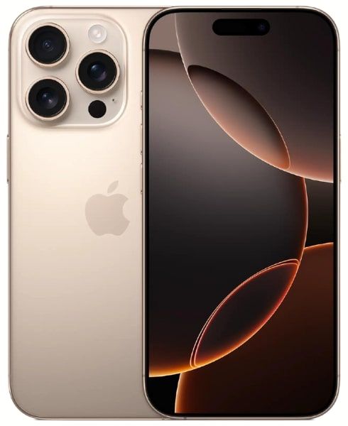 Apple iPhone 16 Pro — Desert Titanium