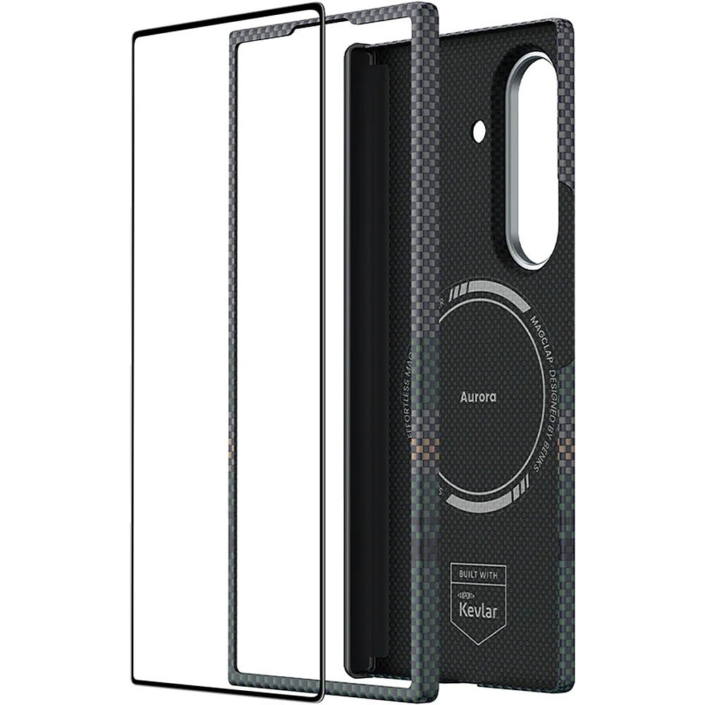 Benks Combo Armor Air Aurora Axis Kevlar for Samsung Galaxy Z Fold 7 - set of back case + front cover + corning glass