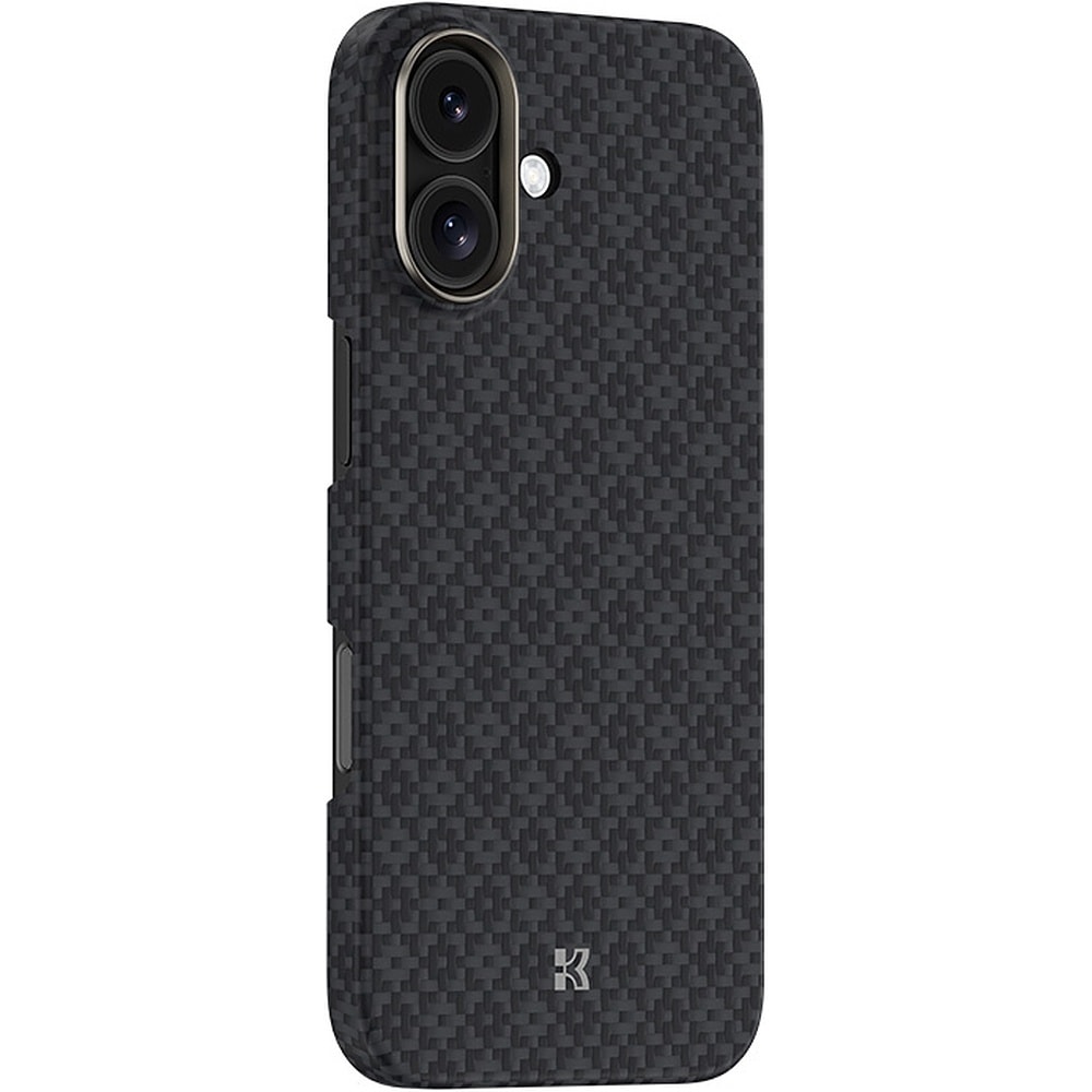 Benks Magnetic Armor Air Armor Grid Kevlar Case Metal Frame 600D for iPhone 17 black