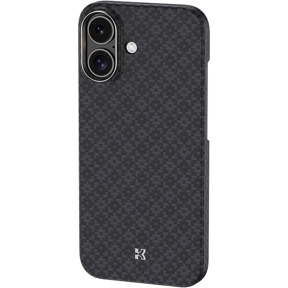 Benks Magnetic Armor Air Armor Grid Kevlar Case Metal Frame 600D for iPhone 17 black