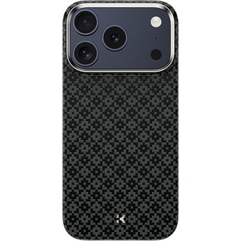 Benks Magnetic Armor Air Armor Grid Kevlar Case Metal Frame 600D for iPhone 17 Pro black