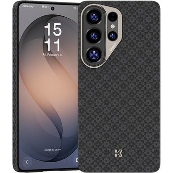 Benks Magnetic Armor Air Armor Grid Kevlar Case Metal Frame 600D for Samsung Galaxy S26 Ultra black
