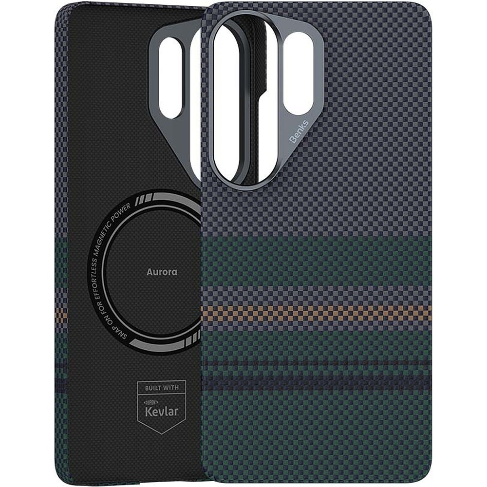 Benks Magnetic Armor Pro Aurora Kevlar 600D Case for Samsung Galaxy S26 Ultra
