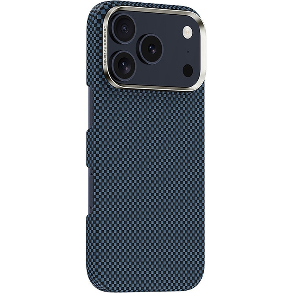 Benks Magnetic Armor Tint Kevlar 1000D for iPhone 17 Pro blue