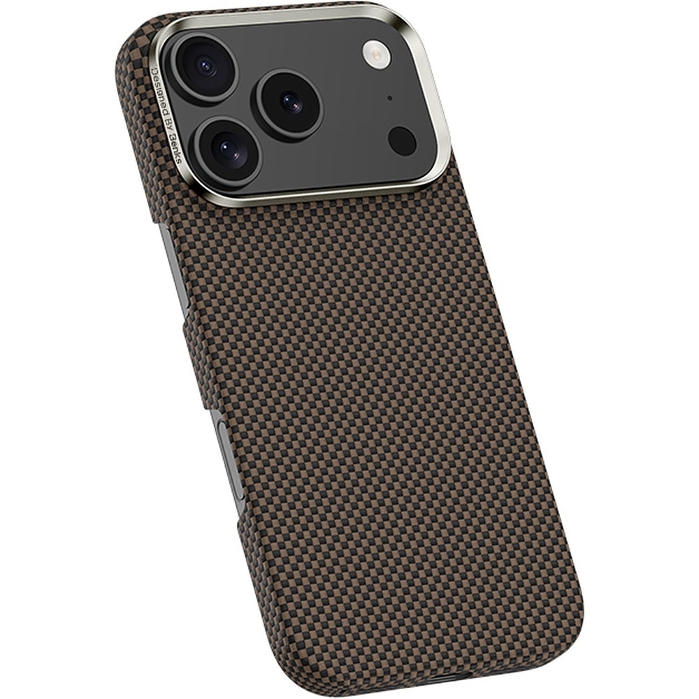 Benks Magnetic Armor Tint Kevlar 1000D for iPhone 17 Pro gold