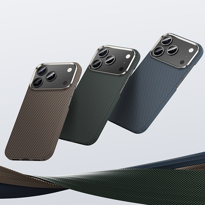 Benks Magnetic Armor Tint Kevlar 1000D for iPhone 17 Pro green