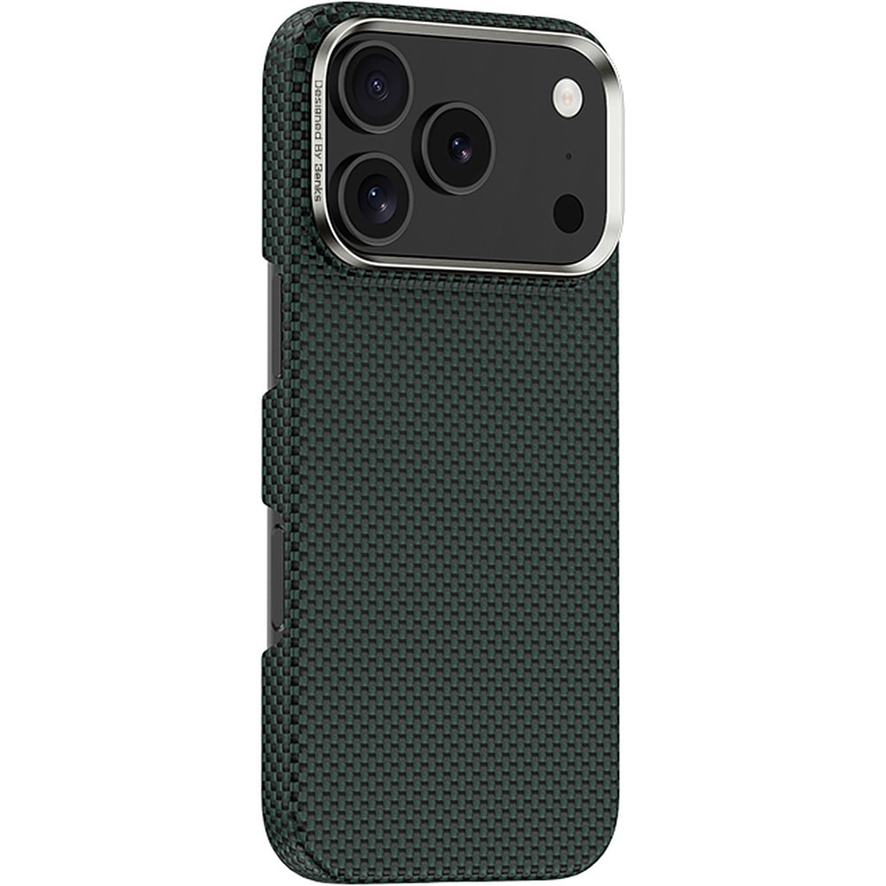Benks Magnetic Armor Tint Kevlar 1000D for iPhone 17 Pro Max green
