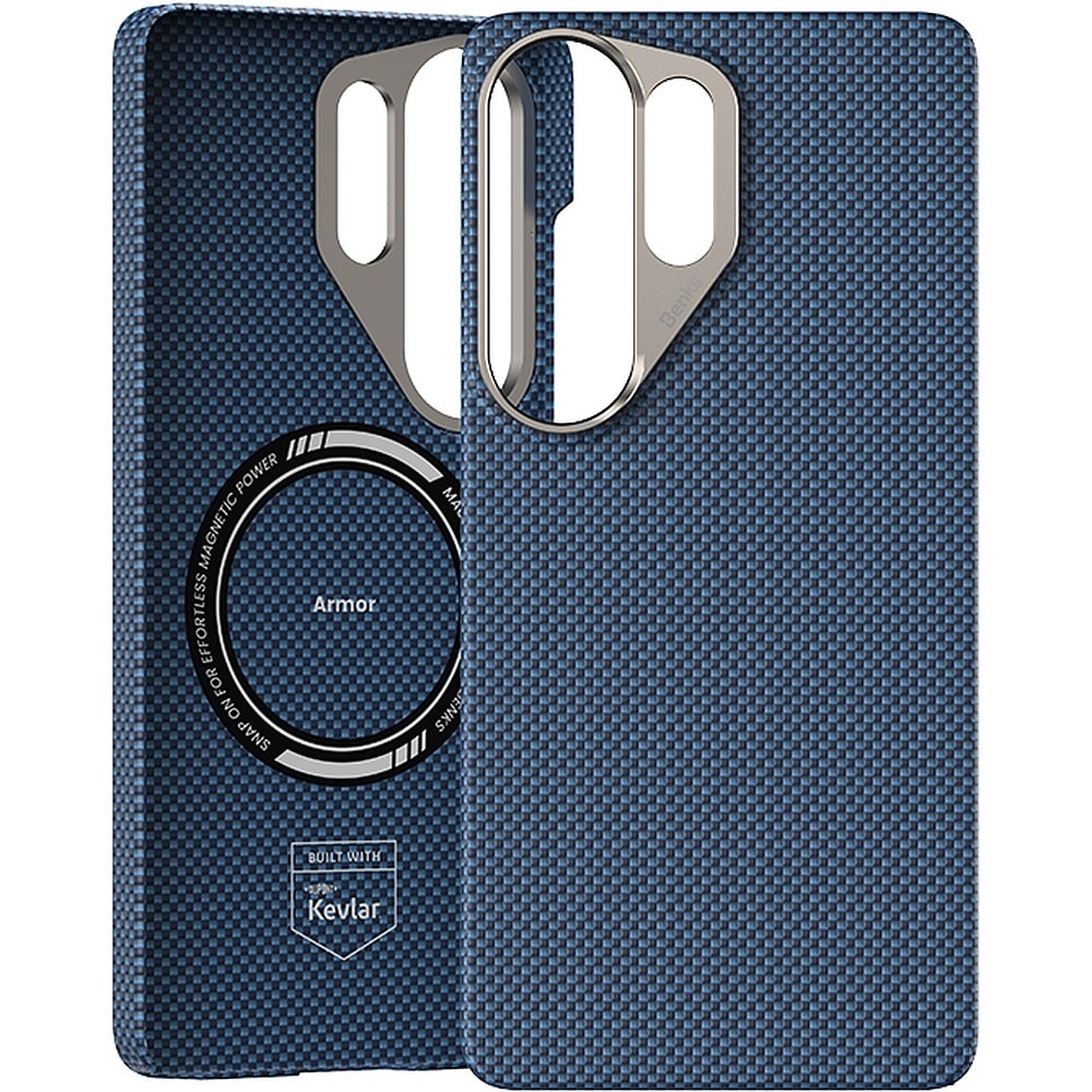 Benks Magnetic Armor Tint Kevlar 1000D for Samsung Galaxy S26 Ultra blue