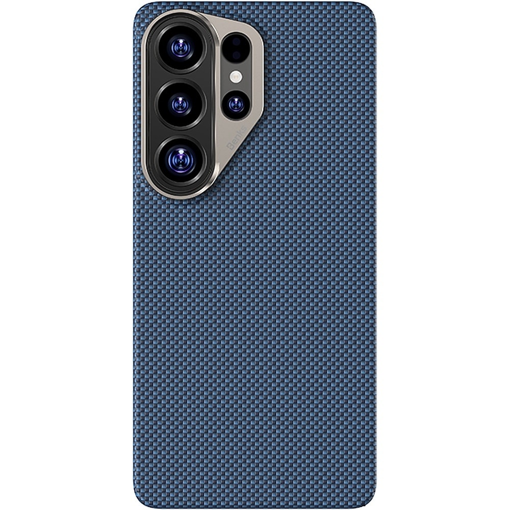 Benks Magnetic Armor Tint Kevlar 1000D for Samsung Galaxy S26 Ultra blue