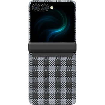 Benks Magnetic Armor Vichy Spin Kevlar Case 1000D for Samsung Galaxy Z Flip 7 black