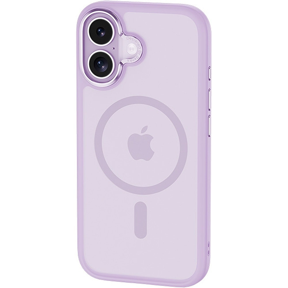 Benks Magnetic Mist Case Metal Frame for iPhone 17 purple