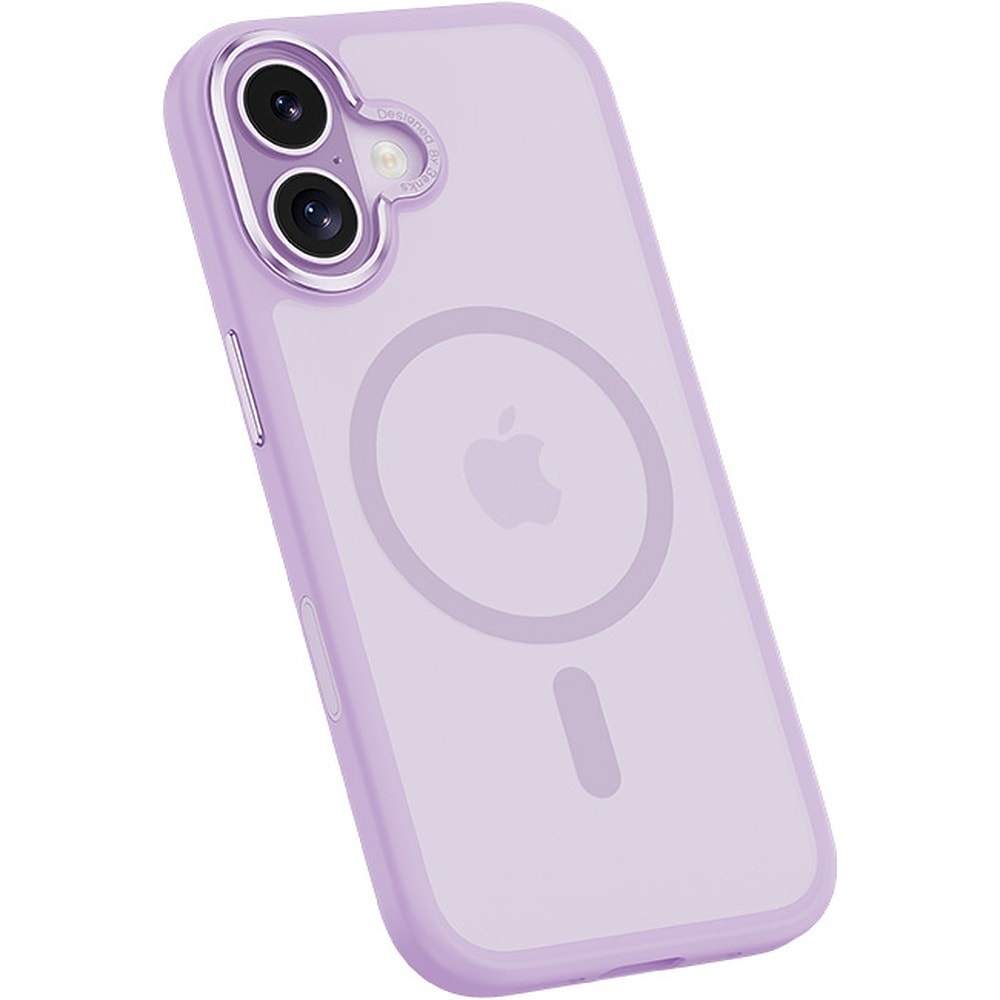 Benks Magnetic Mist Case Metal Frame for iPhone 17 purple