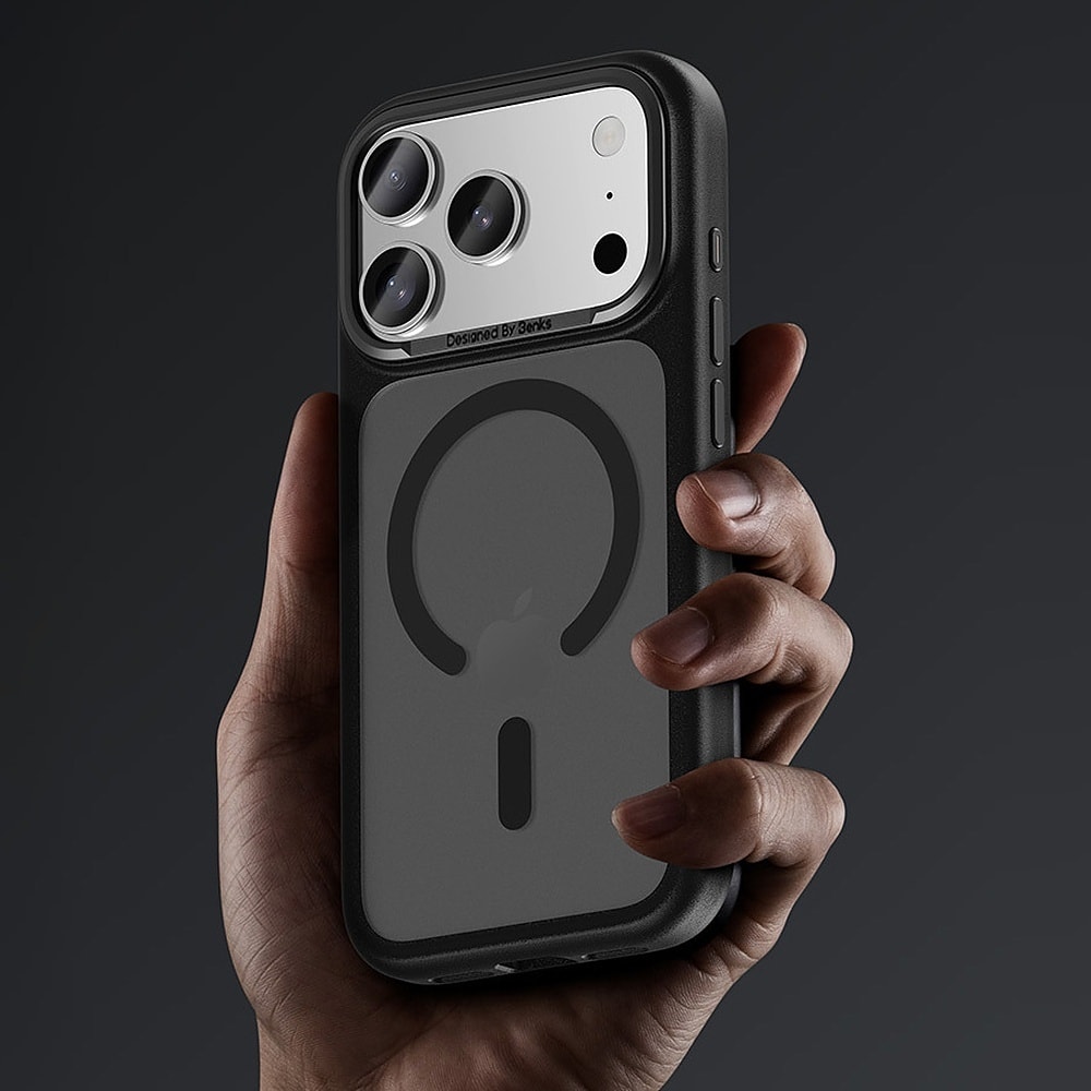 Benks Magnetic Mist Case Metal Frame for iPhone 17 purple