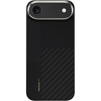 Benks Montage Magnetic Armor Air Kevlar Case Metal Frame 600D+1500D for iPhone 17 Air black