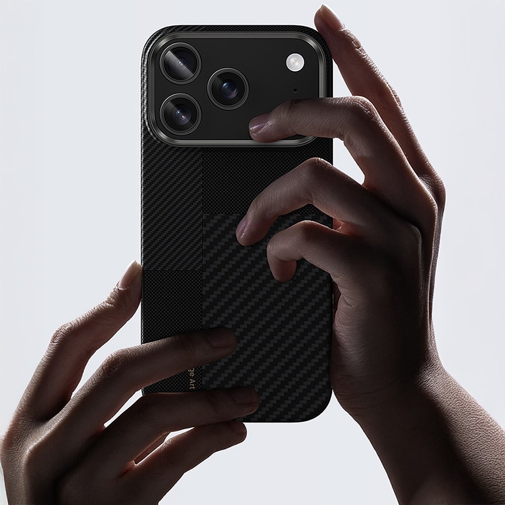 Benks Montage Magnetic Armor Air Kevlar Case Metal Frame 600D+1500D for iPhone 17 Air black