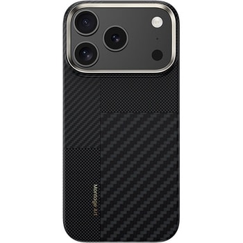 Benks Montage Magnetic Armor Air Kevlar Case Metal Frame 600D+1500D for iPhone 17 Pro Max black
