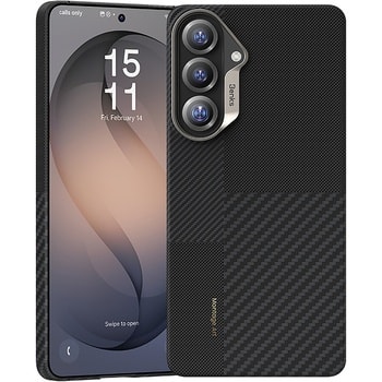Benks Montage Magnetic Armor Air Kevlar Case Metal Frame 600D+1500D for Samsung Galaxy S26 black