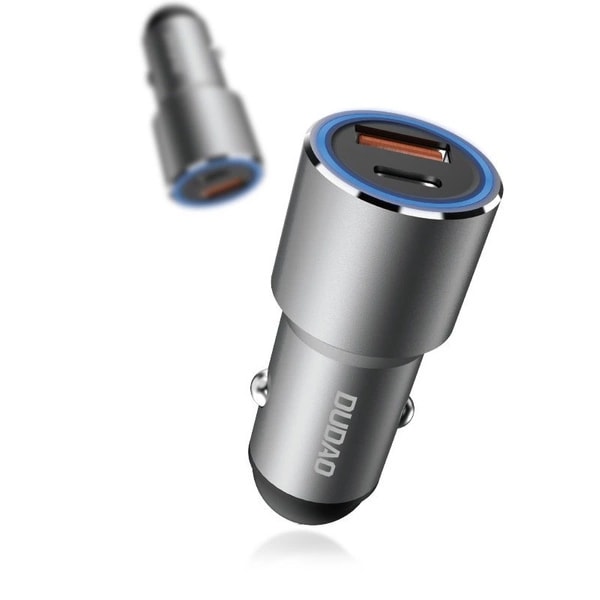 Dudao USB USB Car Charger Type C Power Delivery Quick Charge 22