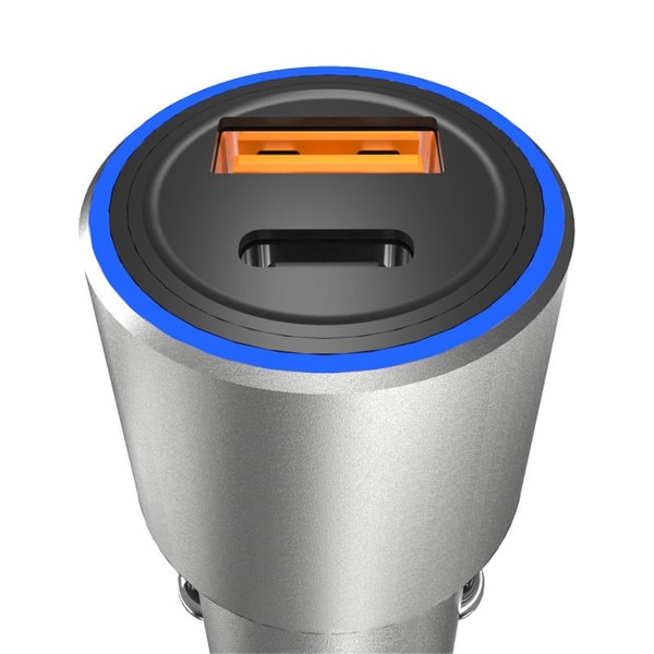 Dudao USB USB Car Charger Type C Power Delivery Quick Charge 22