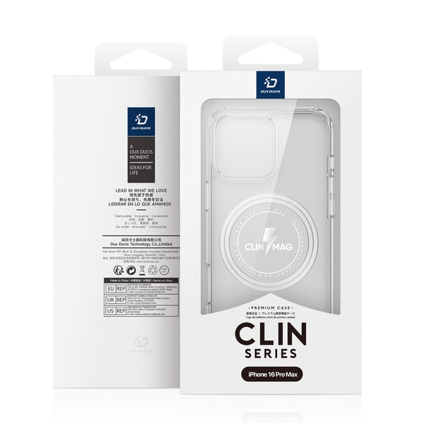 Dux Ducis Clin Mag Case With MagSafe For iPhone 16 Pro Max Trans