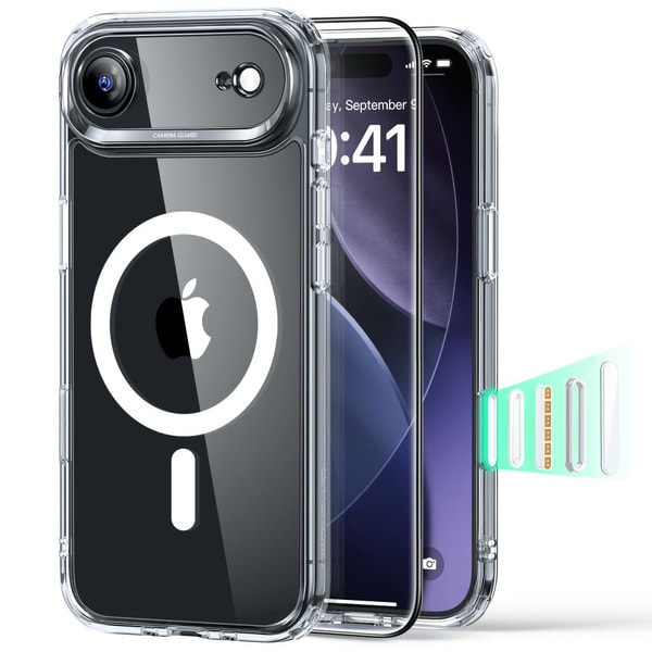 Esr Classic Hybrid MagSafe Tempered Glass Set For iPhone 17 Air