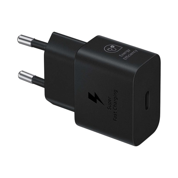 Samsung EP T2510nbegeu 25w Sfc USB C Gan Wall Charger Black