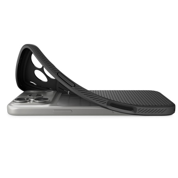 Spigen Liquid Air Case For iPhone 17 Pro Max Matte Black