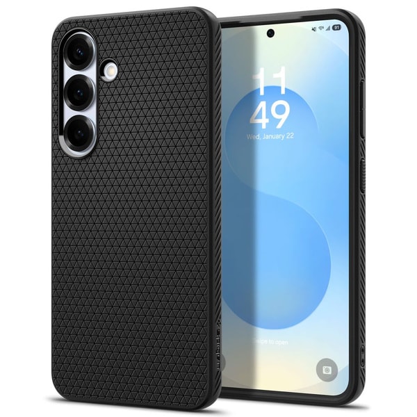 Spigen Liquid Air Case For Samsung Galaxy S25 Matte Black