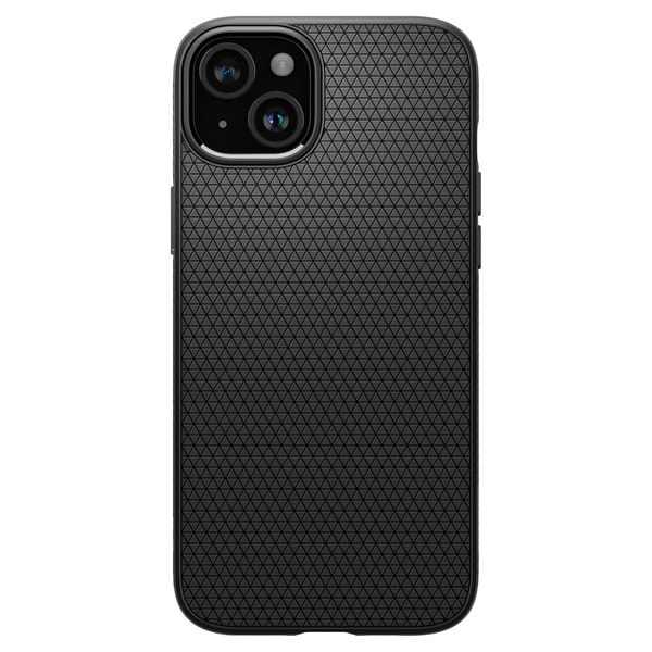 Spigen Liquid Air iPhone 15 Case Matte Black