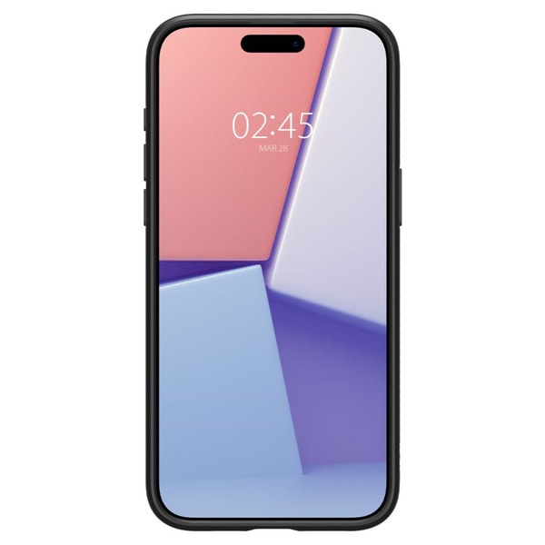 Spigen Liquid Air iPhone 15 Pro Case Matte Black