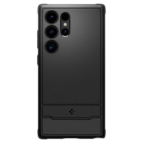 Spigen Rugged Armor Case For Samsung Galaxy S24 Ultra Matte Blac