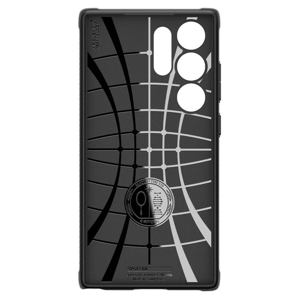 Spigen Rugged Armor Case For Samsung Galaxy S24 Ultra Matte Blac