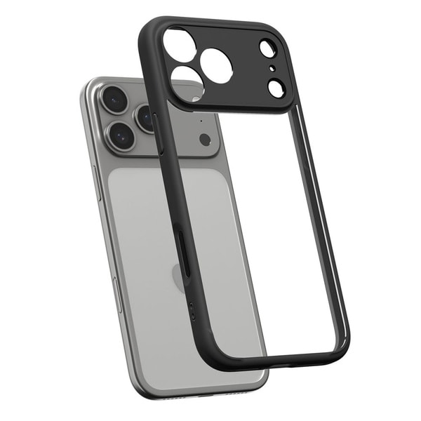 Spigen Ultra Hybrid Case For iPhone 17 Pro Matte Black