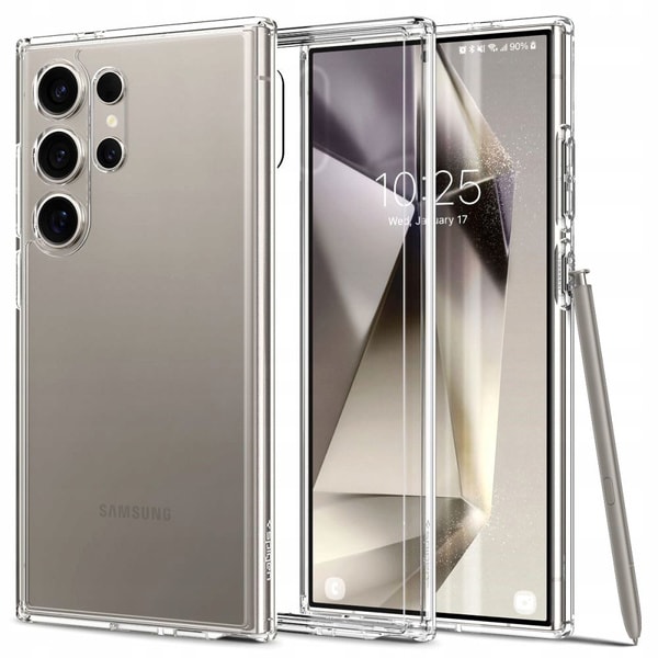 Spigen Ultra Hybrid Case For Samsung Galaxy S24 Ultra Transparen