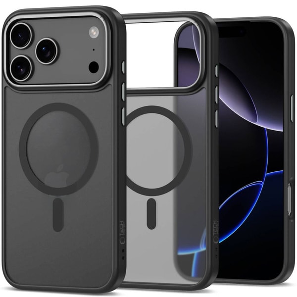 Tech Protect Camedge MagSafe Case For iPhone 17 Pro Clear Matte