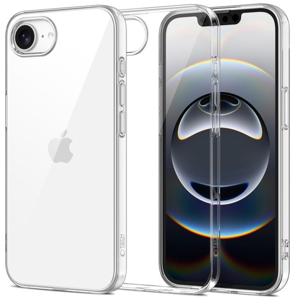Tech Protect Flexair Case For iPhone 16e 17e Transparent