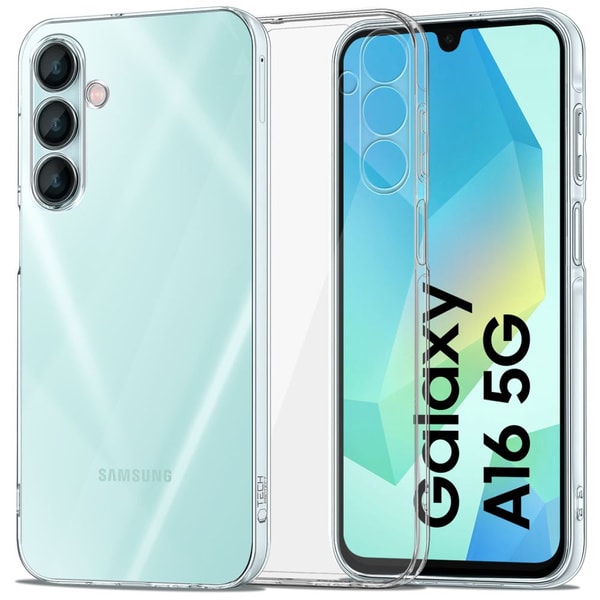 Tech Protect Flexair Case For Samsung Galaxy A16 4G 5G Transpare