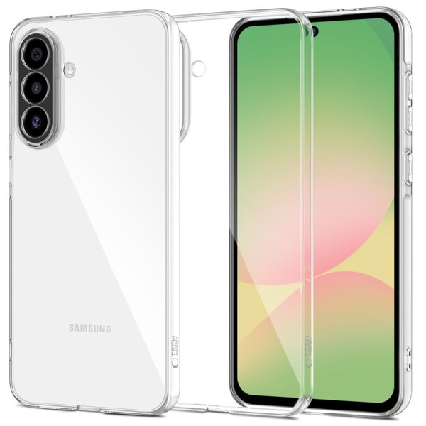 Tech Protect Flexair Case For Samsung Galaxy A56 5G Transparent
