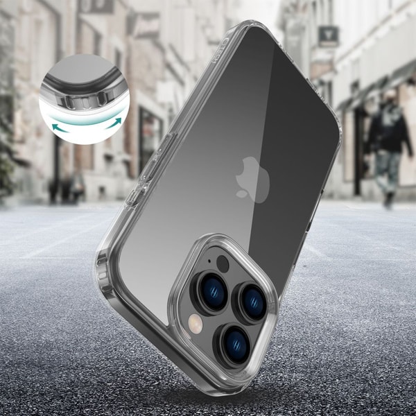 Tech Protect Flexair Hybrid Case For iPhone 16 Pro Clear