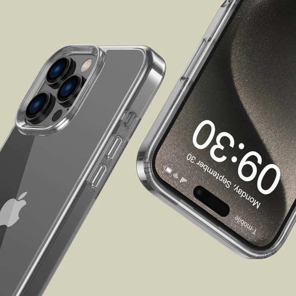 Tech Protect Flexair Hybrid iPhone 16 Pro Max Case Clear