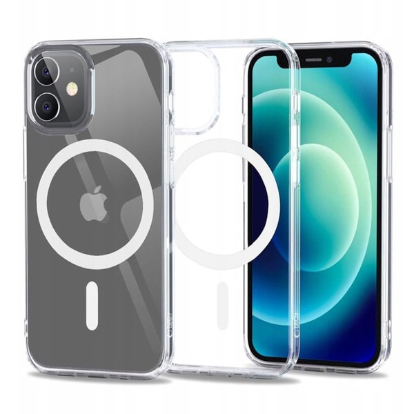 Tech Protect Flexair Hybrid MagSafe Case For iPhone 12 Mini Clea