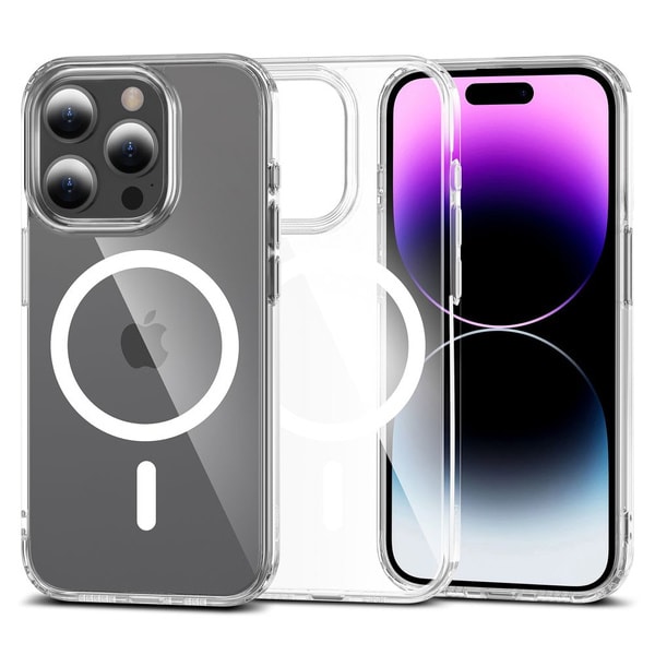 Tech Protect Flexair Hybrid MagSafe Case For iPhone 15 Pro Clear