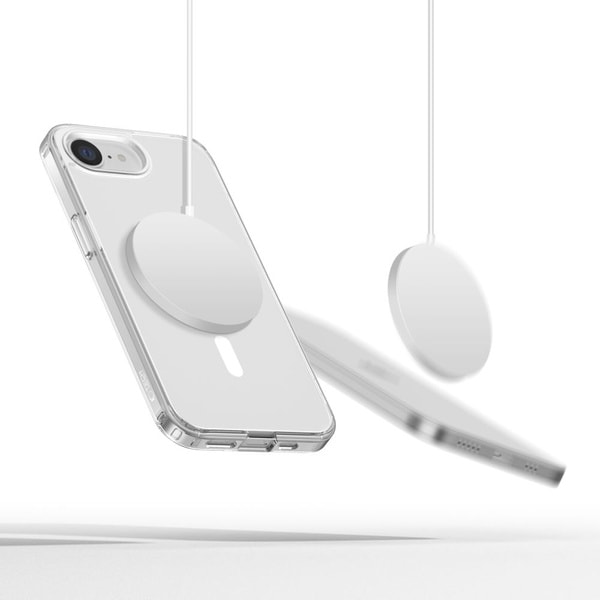 Tech Protect Flexair Hybrid MagSafe Case For iPhone 16e 17e Clea