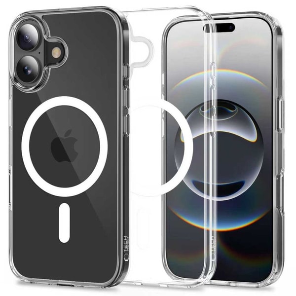 Tech Protect Flexair Hybrid MagSafe Case For iPhone 17 Clear