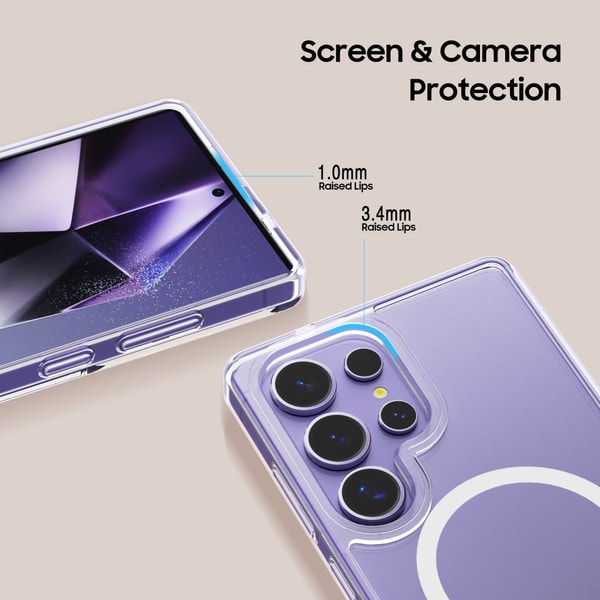 Tech Protect Flexair Hybrid MagSafe Case For Samsung Galaxy S25