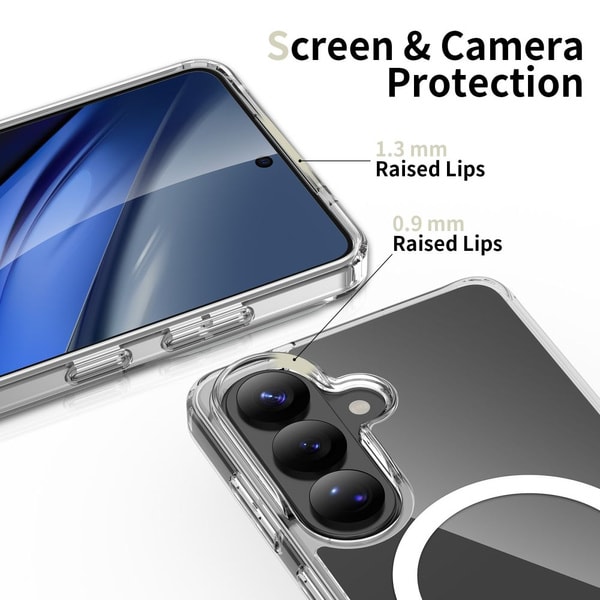 Tech Protect Flexair Hybrid MagSafe Case For Samsung Galaxy S26